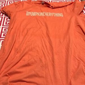 NWOT Halloween #pumpkineverything Tshirt XL